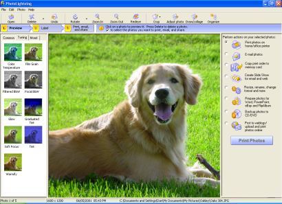 Photolightning Screenshot